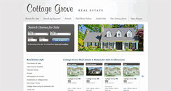 Desktop Screenshot of cottagegrove-realestate.com